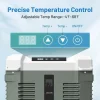 Alpicool 12V Car Refrigerator 10 Quart Portable Fridge 12/24V