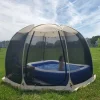 Alvantor Screen House Camping Instant Canopy 12 ft x 12 ft - Beige