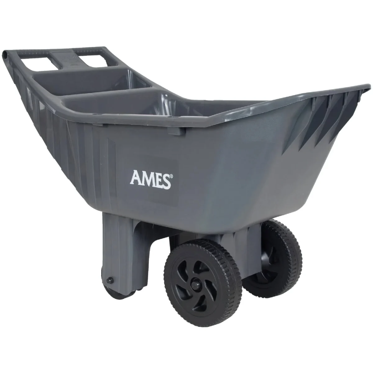 Ames Easy Roller Poly Yard Cart, 4 Cu. Ft. - 2463875