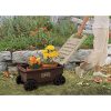 Ames Lawn Cart, 2 Cubic Foot, Plastic, 26.5W x 15D x 14H in - Lawn Buddy