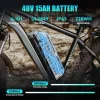 AMYET 26 x 4 Fat Tire Electric Mountain Bike, 48V 15Ah, 7-Speed - EB26