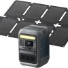 Anker Solar Generator With 60W Solar Panel, 288Wh LiFePO4 Battery, 300W Output - SOLIX C300