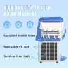 AnyDoor Commercial Slushy Machine, 30L, 1000W, Stainless Steel, Blue - 300-X