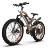 Aostirmotor Electric Mountain Bike, 1500W, 26 Inch Fat Tires, 48V 15Ah Battery, Aluminum Frame
