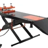 APlusLift Air-Operated Motorcycle & ATV Lift Table, 1500LB, 48in Wide With Side Extensions - MT1500X