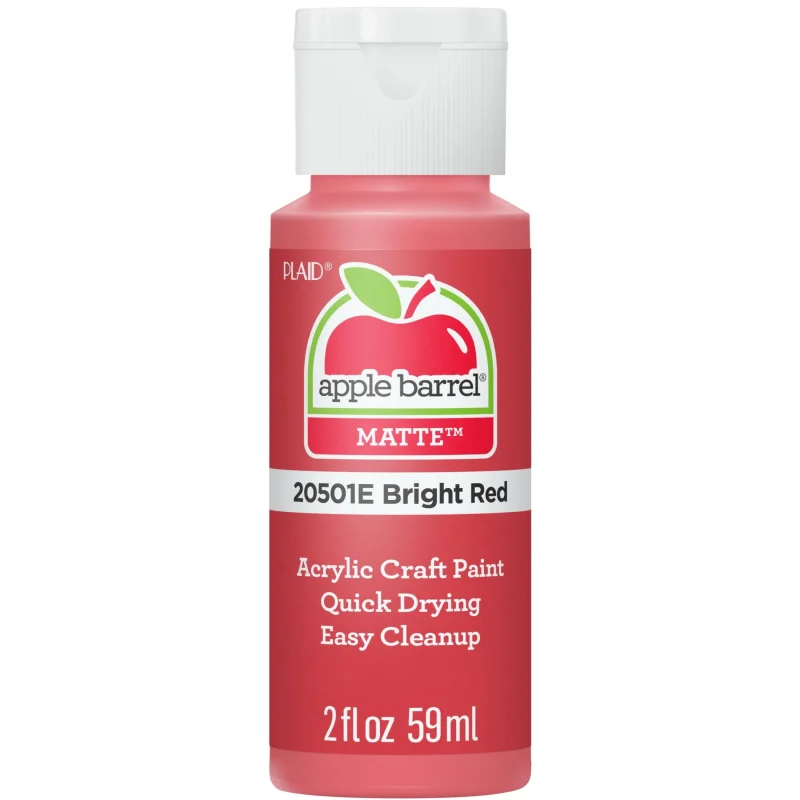 Apple Barrel Acrylic Craft Paint, Matte Finish, 2 fl oz
