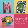 Apple Barrel Acrylic Craft Paint, Matte Finish, Essentials, 2 fl oz, 12 Piece