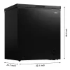 Arctic King 7 Cu Ft Chest Freezer, Black - ARC070S0ARBB