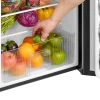 Arctic King Two-Door Mini Fridge With Freezer, 3.2 Cu. Ft., Stainless Steel