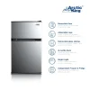 Arctic King Two-Door Mini Fridge With Freezer, 3.2 Cu. Ft., Stainless Steel