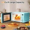 ARLIME Countertop Microwave, 0.7 Cu.ft 700 Watt, Green