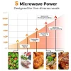ARLIME Countertop Microwave, 0.7 Cu.ft 700 Watt, Green