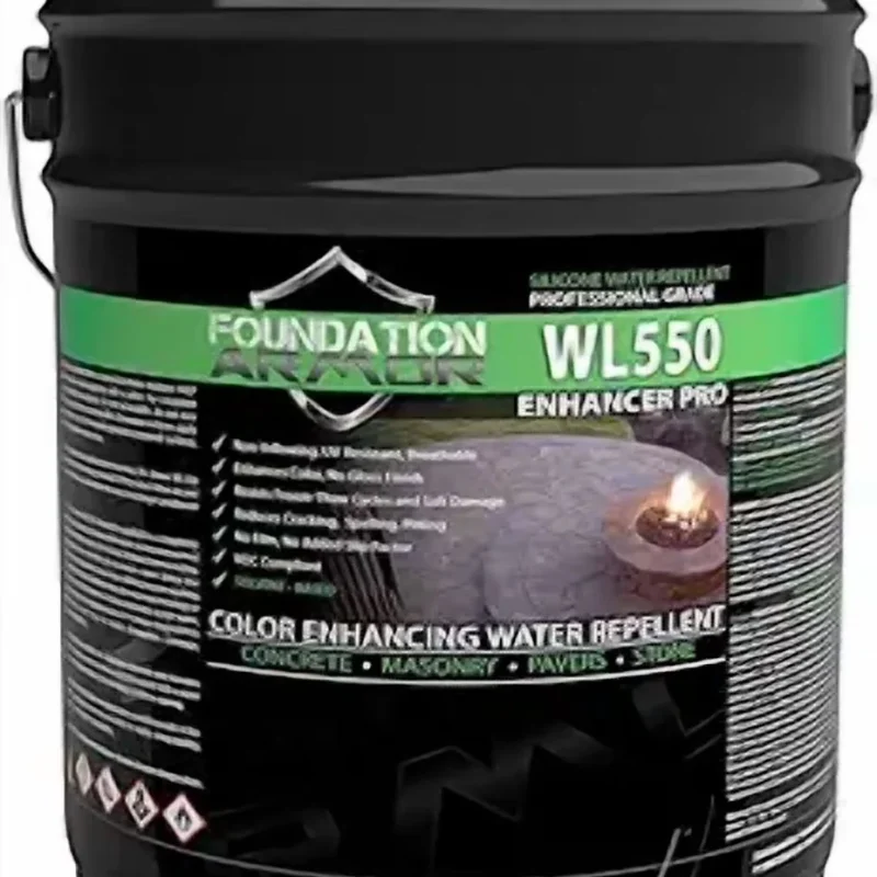 Armor Matte Wet Look Enhancer Sealer for Concrete, Brick, Pavers, Stone, and Slate - WL550-5 Gallon