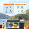AstroAI Portable Car Refrigerator 15L, 12/24V DC and 110V AC, Black - C15