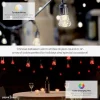 Atomi Smart WiFi Color String Lights, 24ft Waterproof LED - Alexa/Google Compatible