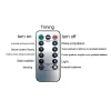 AYktou Christmas Tree Lights 6.56ft 16 Lines LED Waterfall Lights Waterproof Xmas Tree Topper Lights with Remote and USB
