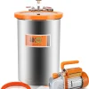 BACOENG 3 Gallon Vacuum Chamber Kit With 3.6 CFM 1 Stage Vacuum Pump - P0664FBAUK