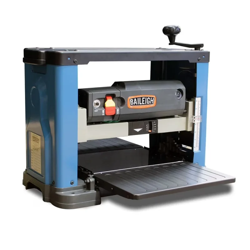 Baileigh Industrial 13 in. Benchtop Planer, 2 HP, 15 Amp, 26 Carbide Inserts - BA9-1020164 IP-1306