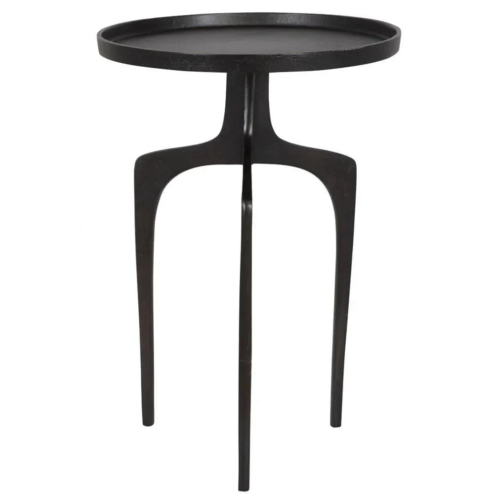 Bailey Street Home Accent Table, 22 Inches Tall, 15 Inches Wide, Dark Brown Finish - 2607-Bel-5174794