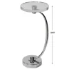 Bailey Street Home Drink Table 26.5 inch Polished Nickel Plated/Crystal Finish - 208-Bel-4541995