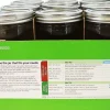 Ball Wide Mouth Glass Mason Canning Jars With Lids, 24 Oz, 9 Pack