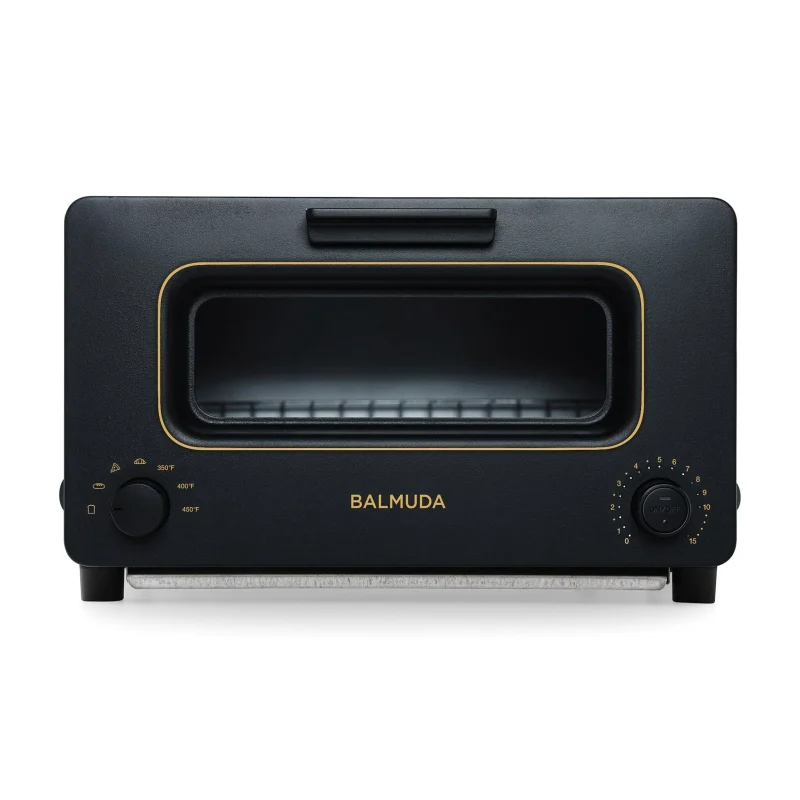 BALMUDA Steam Toaster Oven, Black, 1300W - The Toaster