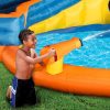 BANZAI Inflatable Aqua Splash Park With 2 Slides, 262 x 212 x 118 Inches - Pipeline Twist
