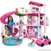 Barbie Dreamhouse Interactive Dollhouse With Waterslide, 10 Themed Rooms, 75+ Accessories
