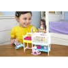 Barbie Skipper Babysitters Inc. Nap n Nurture Nursery Playset With Brunette Doll, Baby And Accessories
