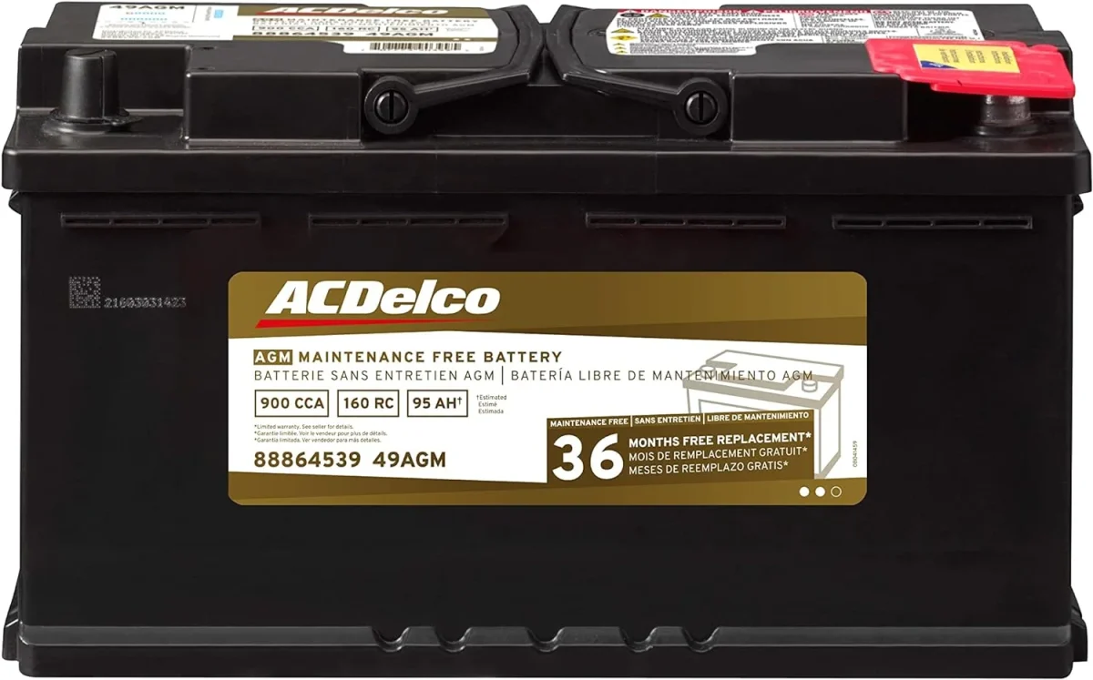 BCI Group 49 AGM Battery - Gold