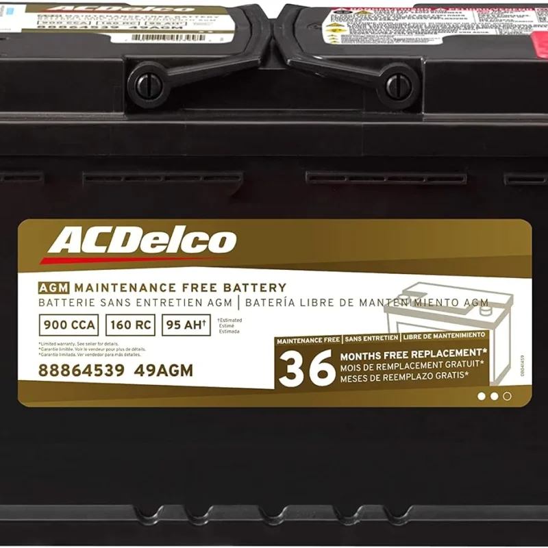 BCI Group 49 AGM Battery - Gold