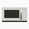 Beautiful 1.1 Cu ft 1000W Sensor Microwave Oven, White Icing