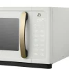 Beautiful 1.1 Cu ft 1000W Sensor Microwave Oven, White Icing