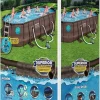 Bestway Power Steel Above-Ground Pool Set, 18-foot x 9-foot x 48-inch