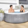 Bestway SaluSpa Miami Inflatable Hot Tub Spa, 71 x 26 in, 2-4 Person, Black - 60104E