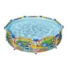 Bestway Steel Pro Round Above-Ground Swimming Pool 9-Foot By 26-Inch - Steel Pro