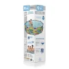 Bestway Steel Pro Round Above-Ground Swimming Pool 9-Foot By 26-Inch - Steel Pro