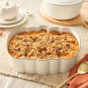 Better Homes & Gardens 10 in x 13 in Cream Figural Pumpkin Stoneware Baking Dish