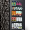 Beverage Refrigerator Cooler, 126 Cans, Right Hinge Glass Door - AB-1200
