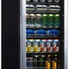 Beverage Refrigerator Cooler, 126 Cans, Right Hinge Glass Door - AB-1200