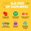 Big Dot of Happiness Pastel Halloween - Square Favor Gift Boxes - Pink Pumpkin Party Bow Boxes - Set of 12