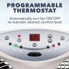 Bionaire Twin Window Fan With Reversible Airflow, 3 Speeds And Remote Control