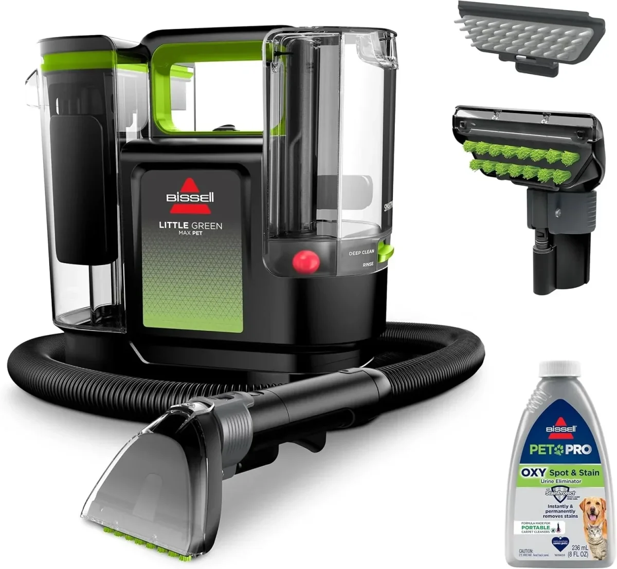 Bissell Little Green Max Pet Portable Carpet And Upholstery Deep Cleaner - 3860