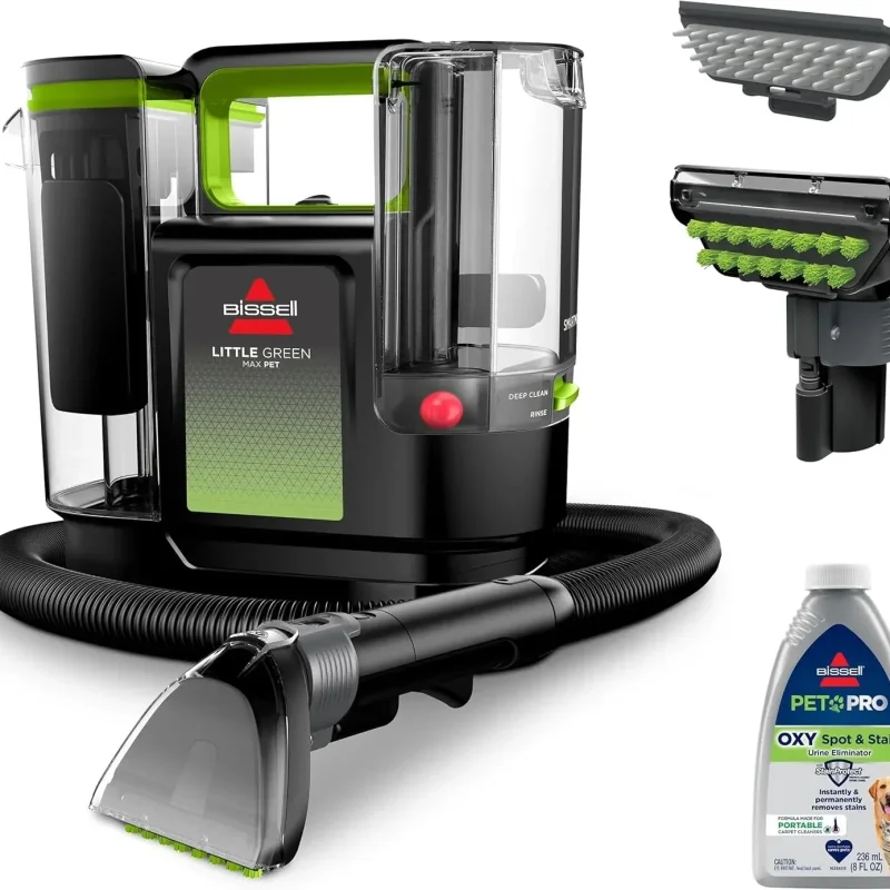 Bissell Little Green Max Pet Portable Carpet And Upholstery Deep Cleaner - 3860