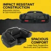 Black Boar Camco ATV/UTV Rear Storage Box And Lounger, 7 Cubic Feet - 20 x 12 x 16 inch