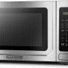 BLACK+DECKER 1.4 Cu Ft 1000 Watt Countertop Microwave Oven, Stainless Steel