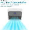 BLACK+DECKER 14,000 BTU Portable Air Conditioner For Rooms Up To 700 Sq. Ft. - White