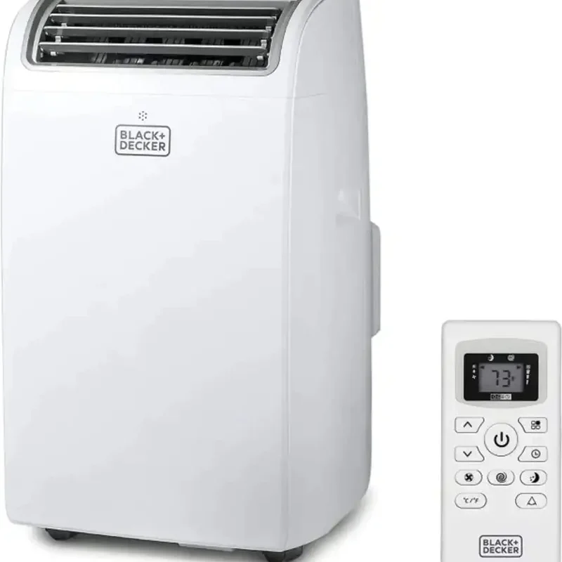 BLACK+DECKER 14,000 BTU Portable Air Conditioner For Rooms Up To 700 Sq. Ft. - White