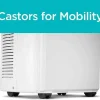 BLACK+DECKER 14,000 BTU Portable Air Conditioner With Heater, White - Remote Control