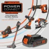 BLACK+DECKER 20V MAX Cordless 10-Inch Trimmer/Edger Kit With AFS And Adjustable Height - LST200